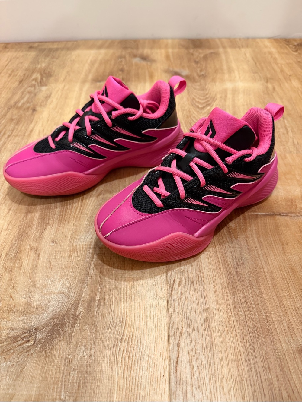 Adidas Dame Certified 3 Pink Black Basketball Shoes Youth 4.5